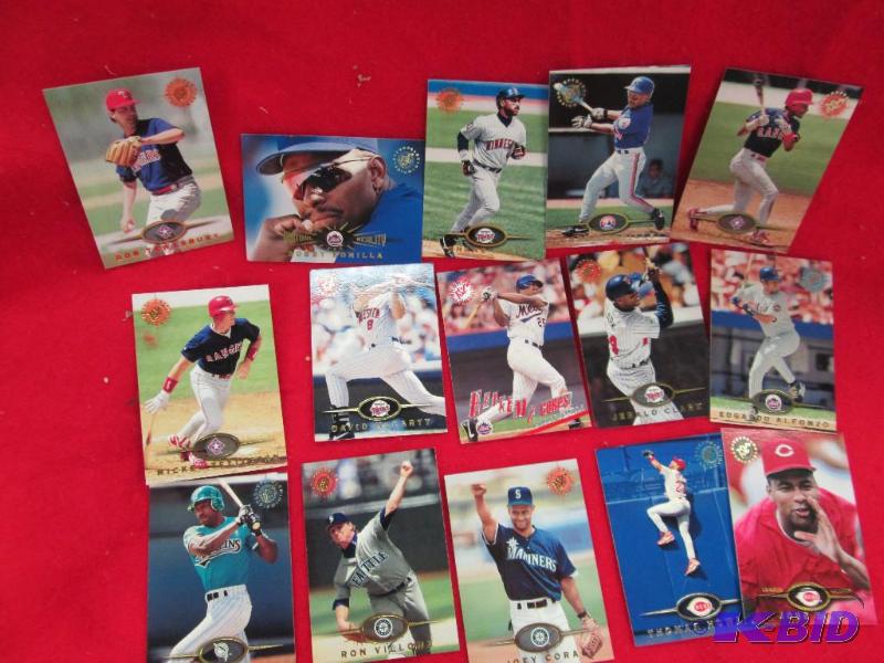 lot 112 image: Qty 12 TSC Cards Twins Shane Mack, David McCa...