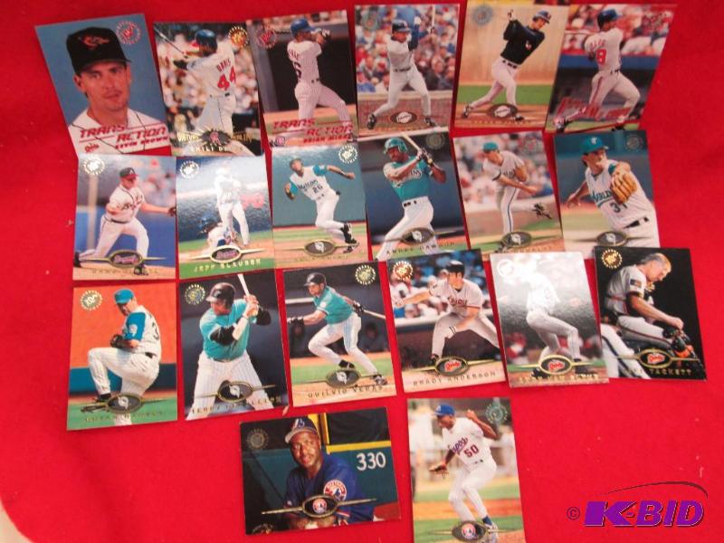lot 117 image: Qty 20 TSC cards Orioles Andy Van Slyke, Jeff...