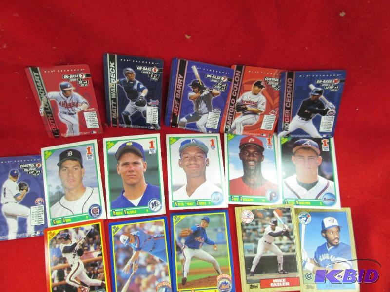 lot 132 image: Qty 16 Cleveland Bartolo Colon- Braves Keith ...