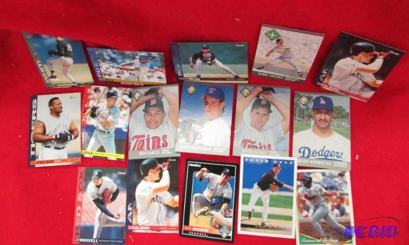 lot 133 image: Qty 16 Pinnacle Yankees Dave Silvestri 92 Roo...