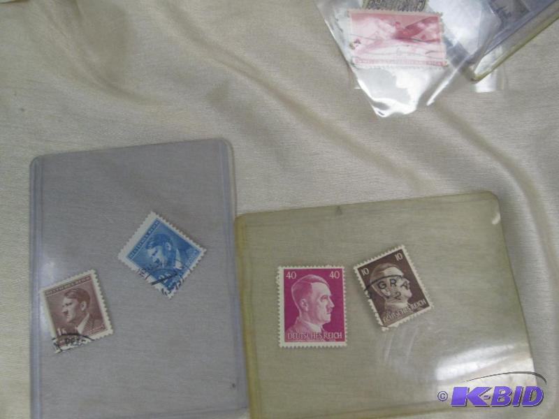 lot 151 image: Qty 4 stamps Deutsches Reich 2K, 1K, 40, 10...