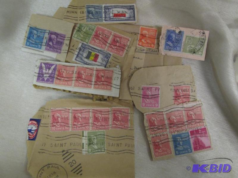 lot 161 image: Qty 28 Stamps United State Postage stamps- 5 ...