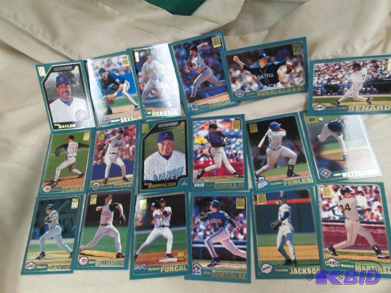 lot 170 image: Qty 19 Topps 50 years cards Braves Rafael Fur...