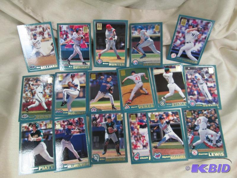 lot 172 image: Qty 17 Topps 50 years Oakland Athletics Mike ...