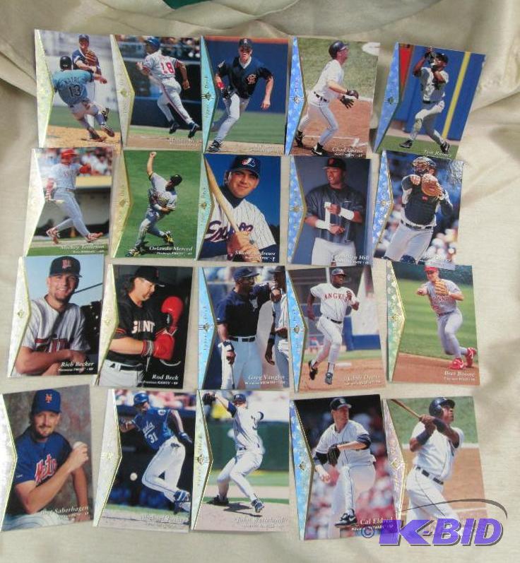 lot 173 image: Qty 20 Upper Deck SP Gaints Genallen Hill and...