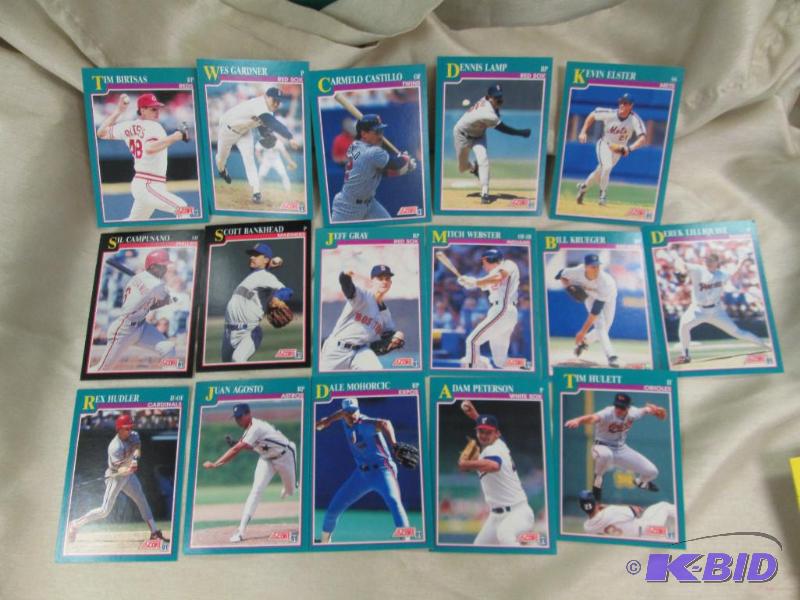 lot 174 image: Qty 16 Score 91 Astros Juan Agosto- Brewers B...