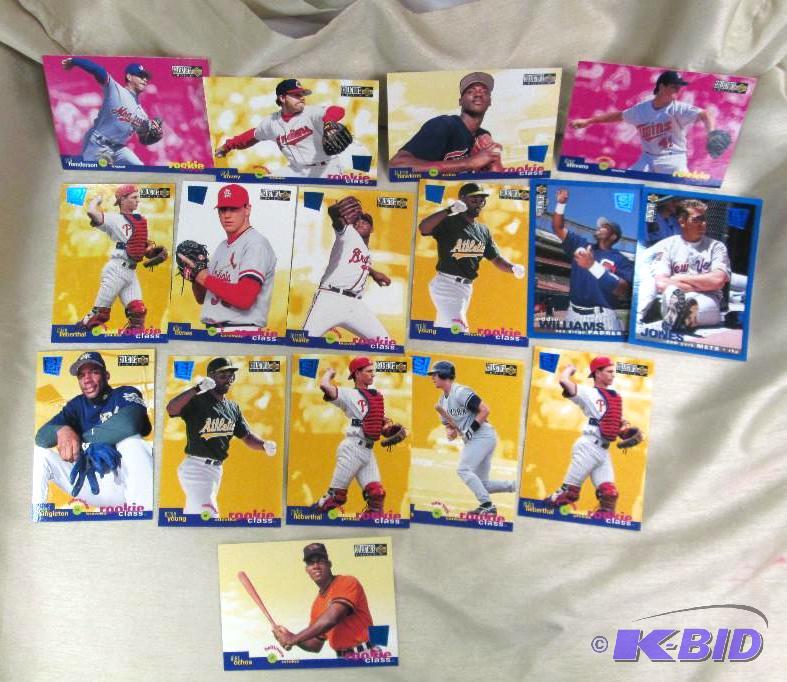lot 177 image: Qty 16 Upper deck collectors choice special e...
