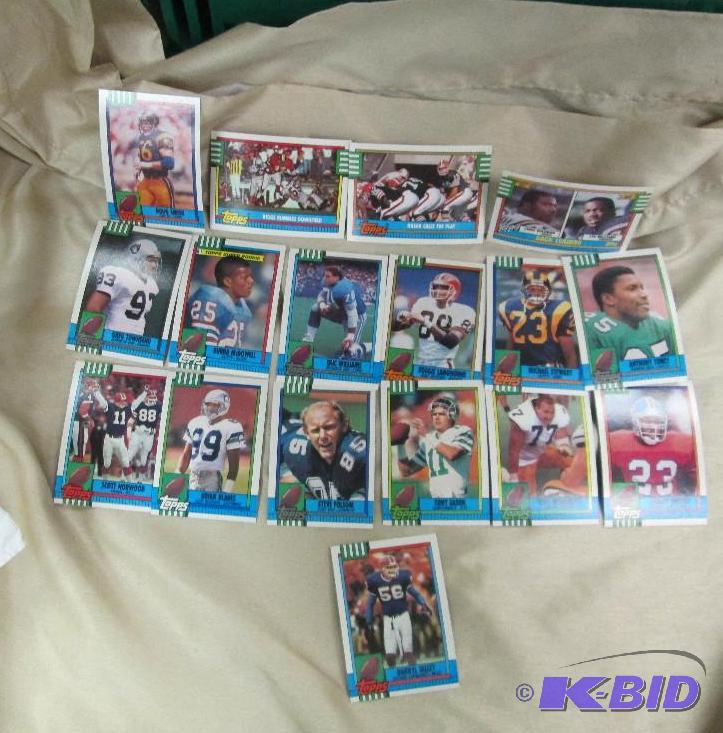 lot 188 image: Qty 17 Lions Eric Williams- Browns Reggie Lan...
