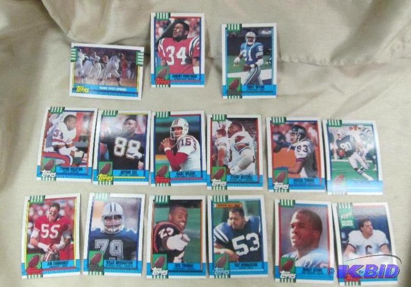lot 197 image: Qty 15 Cardinals Stump Mitchell- Colts Bill B...