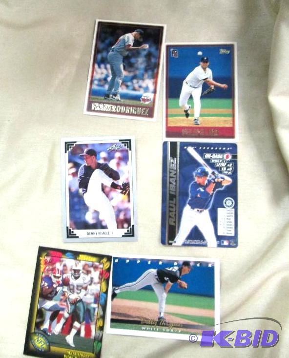 lot 211 image: Qty 6 Tigers Felipe Lira- Twins Frank Rodrigu...