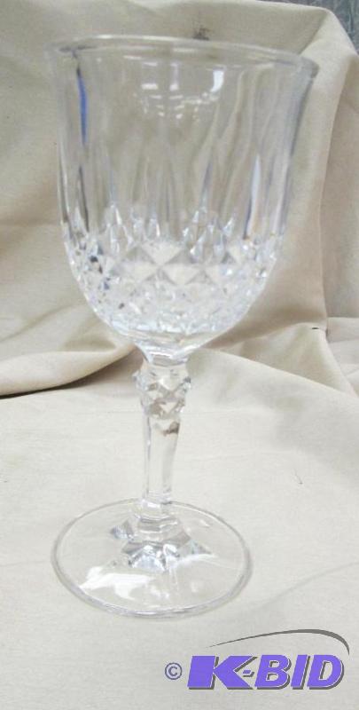 lot 236 image: one crystal wine glass...