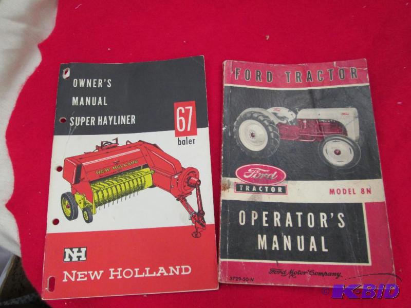 lot 3 image: Ford Tractor Operators annual Model 8N and O...
