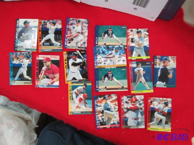 lot 34 image: Qty 16 Brewers, B.J. Surgoff  Cardinals, Greg...