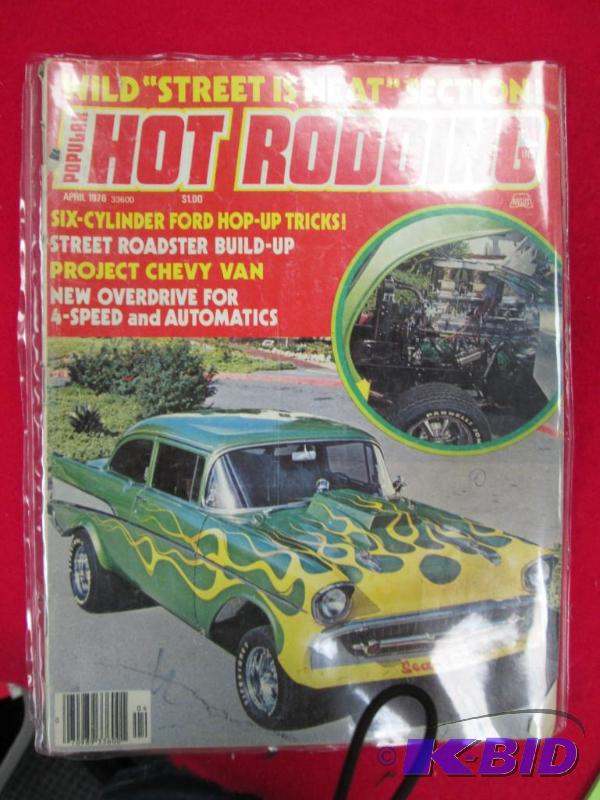 lot 4 image: Wild street is nedat section Popular Hot Rod...