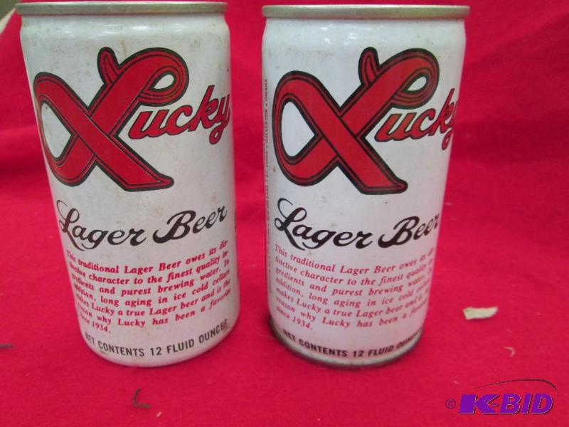 lot 401 image: Qty 2 Lucky Kanger Beer...