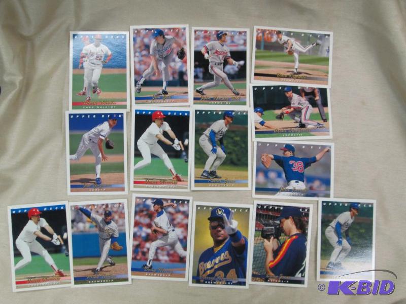 lot 43 image: Qty 15 Upper deck cards Angels John Farrell- ...