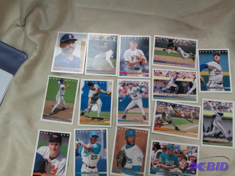 lot 45 image: Qty 15 Upper deck Orioles, Mark Williamson, T...