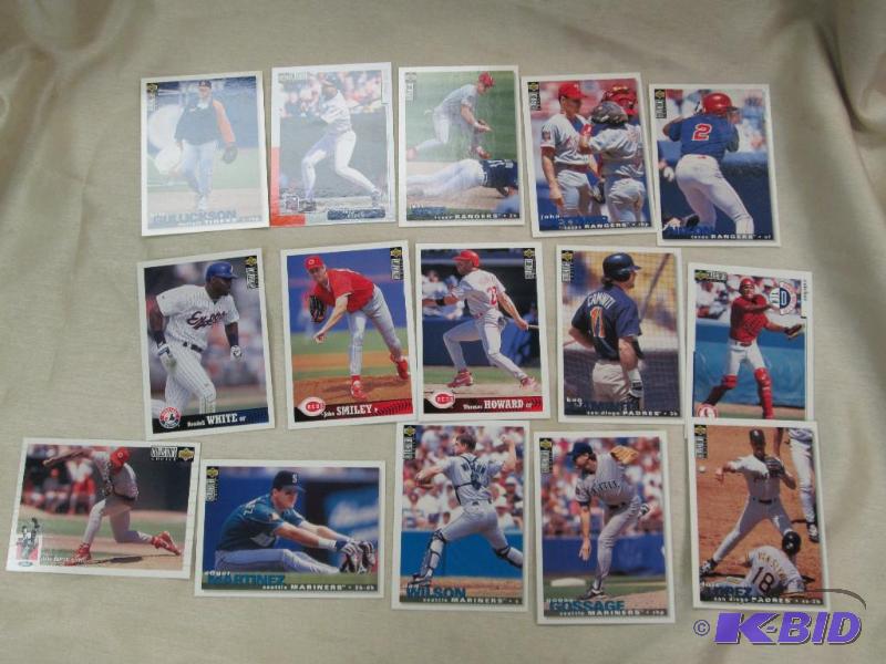 lot 48 image: Qty 15 Upper deck collectors choice Detroit t...