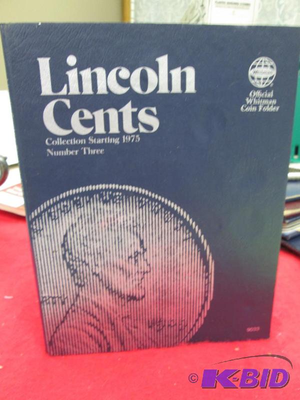 lot 5 image: Lincoln cents collection starting 1975...