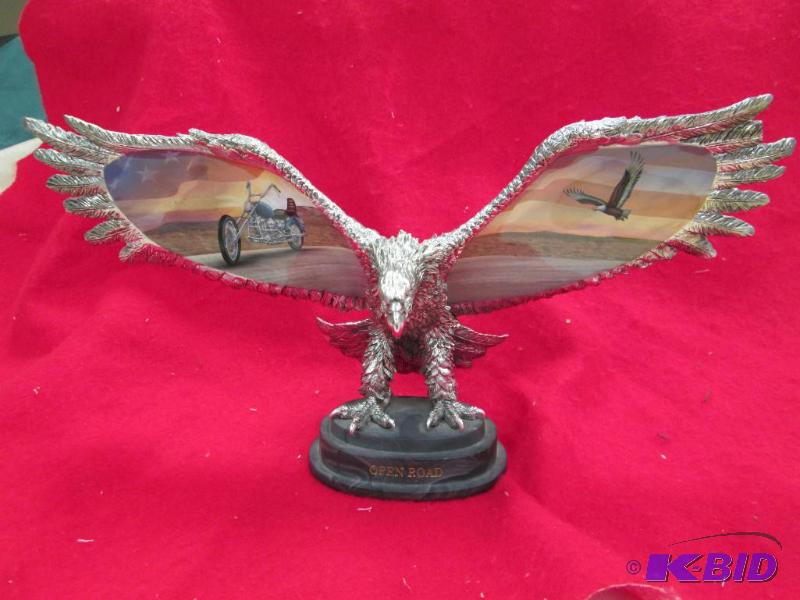 lot 53 image: A Eagle with picture on the wings on both sid...