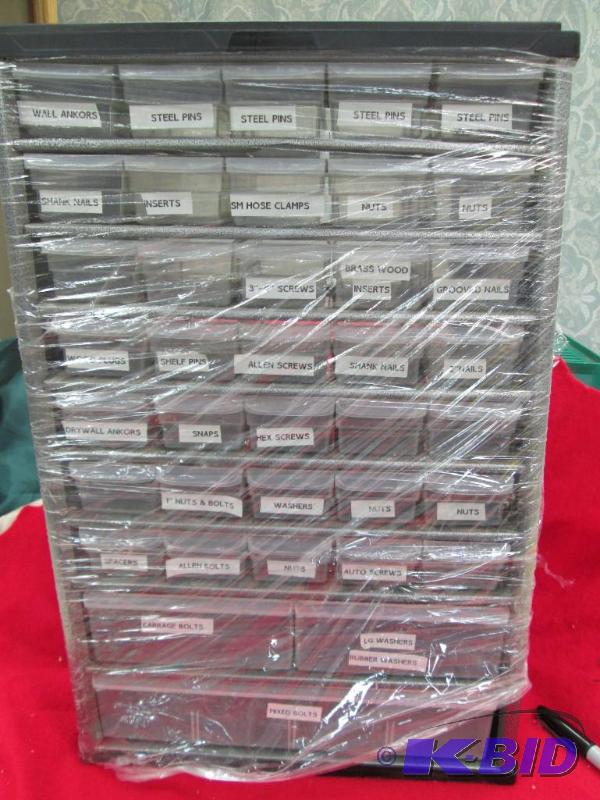 lot 69 image: Container for nuts, bolts and more...