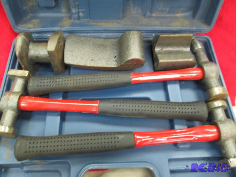 lot 70 image: Auto body work hammers for pounding out dents...