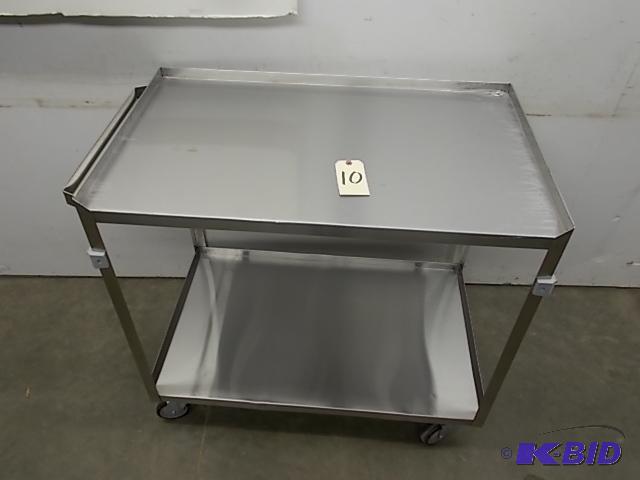 Jamco Stainless Steel Service Cart, 22.5 x 36...