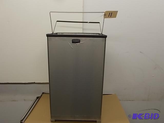 Rubbermaid Stainless Steel Waste Basket, 18 x...