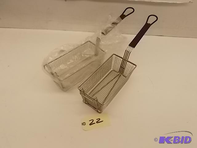 (2) Deep Fryer Baskets, 11&quot x 5&quot x ...