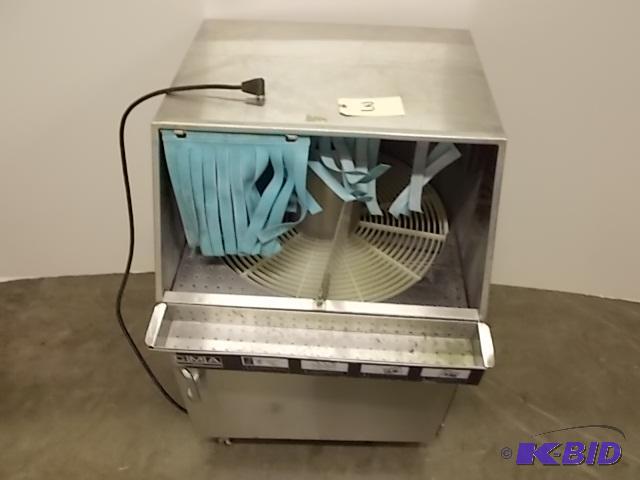small commercial glass washer