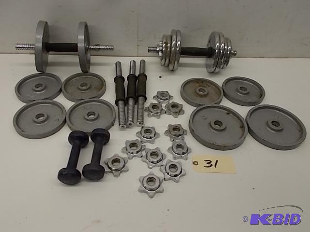 Asstd Dumb Bells &amp Weights...