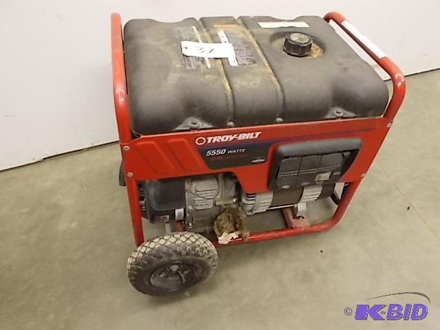 Troy Built Model 030245 5500 Watt Generator, ...