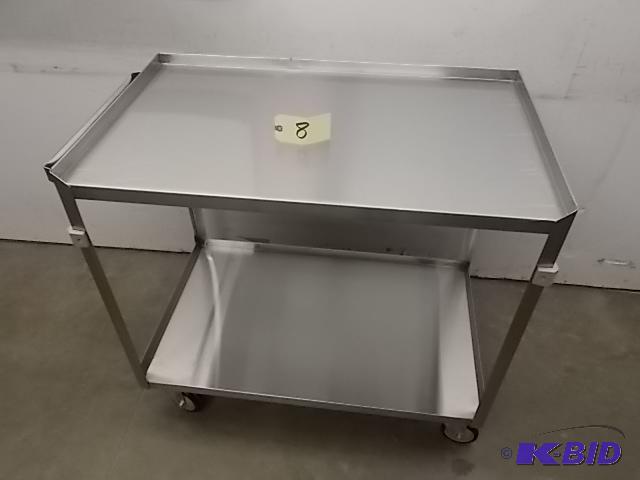 Jamco Stainless Steel Service Cart, 22.5 x 36...