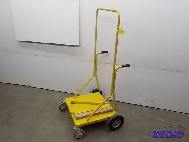 lot 19 image: Encon Yellow Transportation Cart (Use With En...