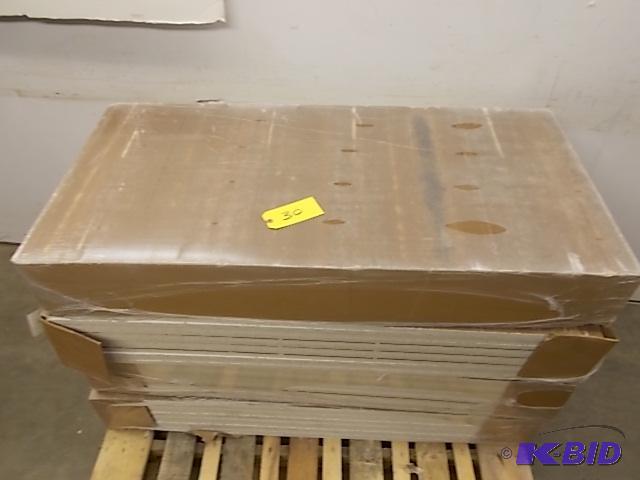 lot 30 image: (4) pkgs. Asstd Ceiling Tile, 2 x 4, New, ...