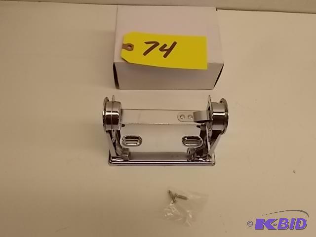 lot 74 image: Chrome Bath Tissue Holder, New...