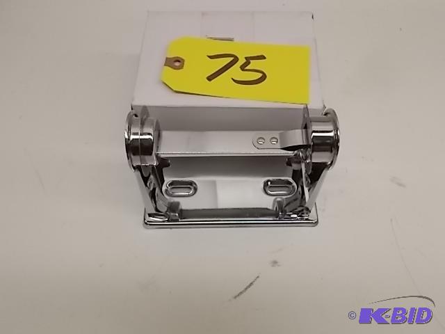 lot 75 image: Chrome Bath Tissue Holder, New...