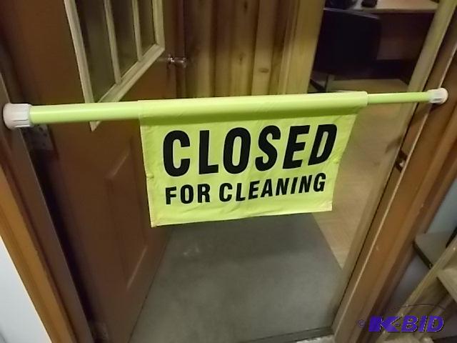 lot 84 image: Telescopic &quotClosed For Cleaning" Ba...