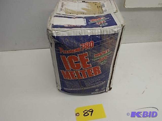 lot 89 image: Premiere Pro Ice Melter, Approx. 50 lbs, Dama...
