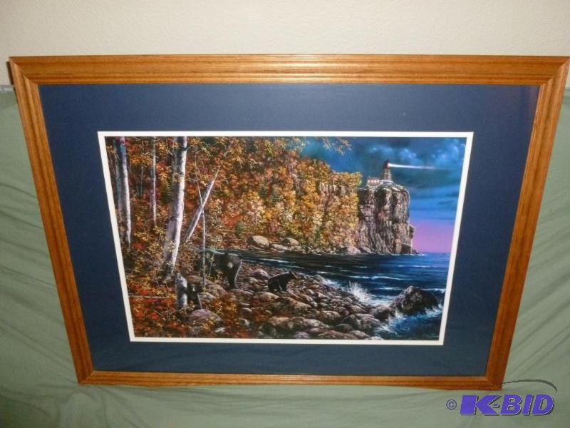 Beautiful Large Jim Hansel&nbsp- Splitrock L...