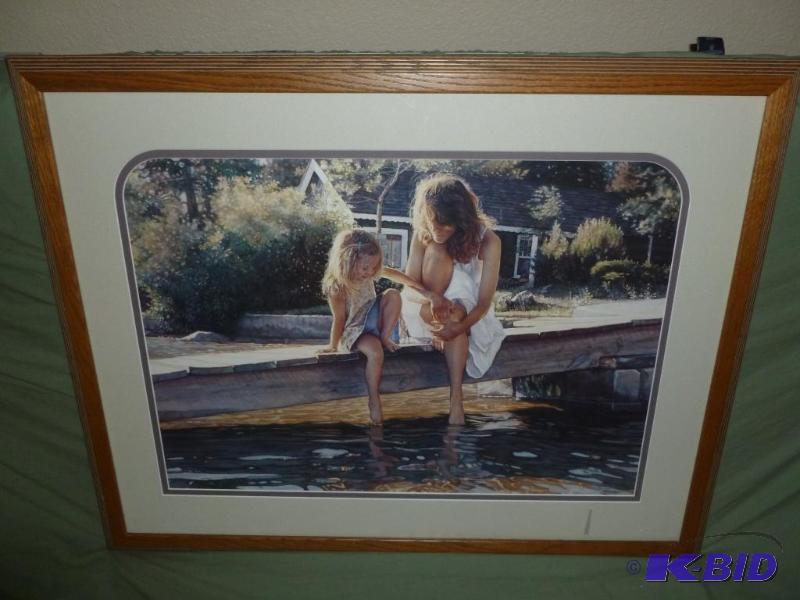Beautiful Large Steve Hanks &quot Touching T...