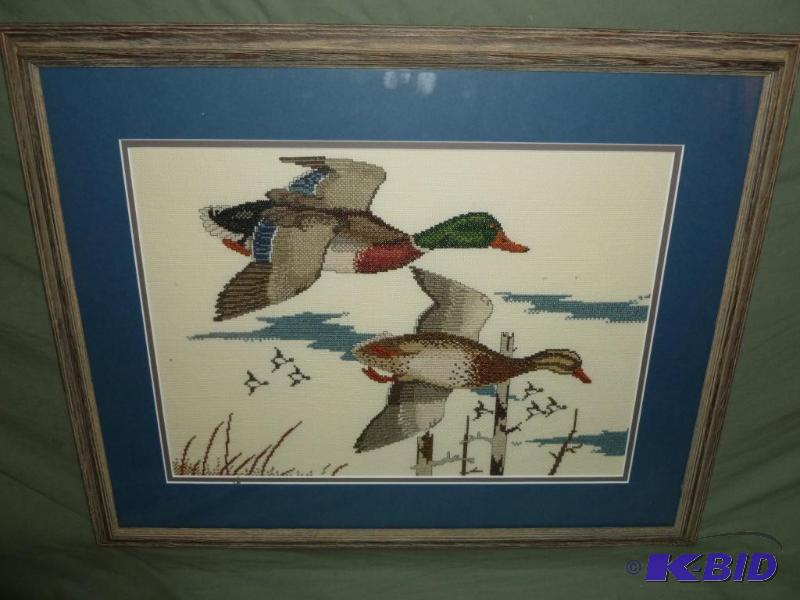 Beautiful Mallard Duck&nbspSolid Wood Framed...