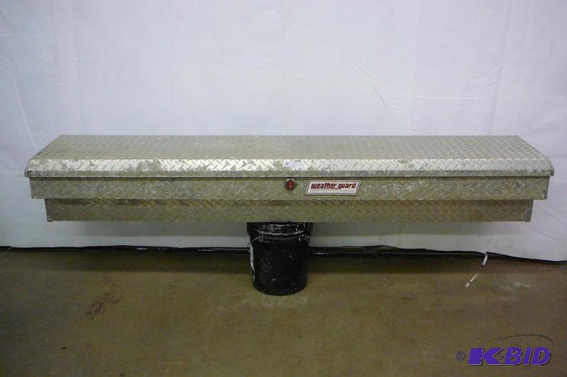 Weather Guard Aluminum Tool box Used 86&quot...