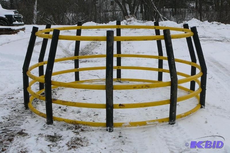 Round bale feeder&nbsp 108&quot x 49&quotT...