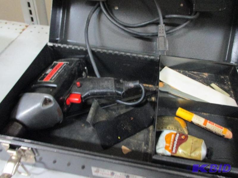 craftsman drill and box...