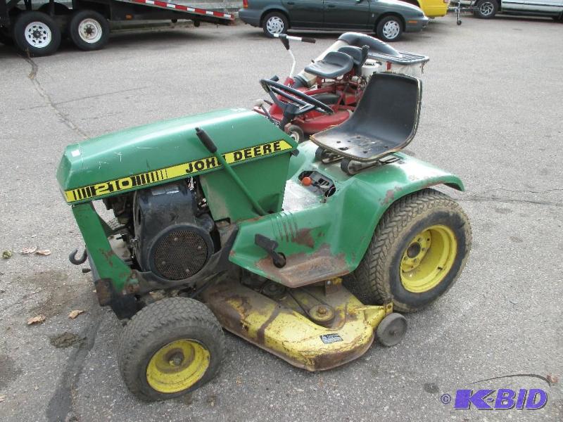 JD 210 Mower, condition unknown...