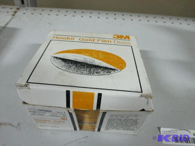 New 3M gold sanding discs...
