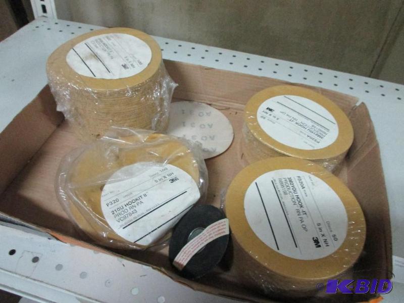 Box of 3M Hook it discs...