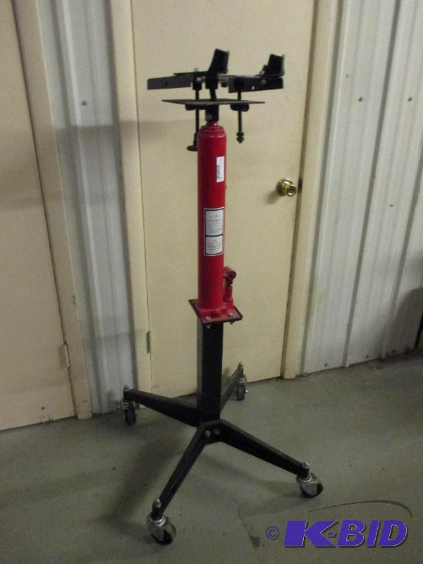 Under hoist transmission jack...