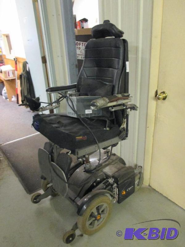 Powered wheelchair, needs new battery...